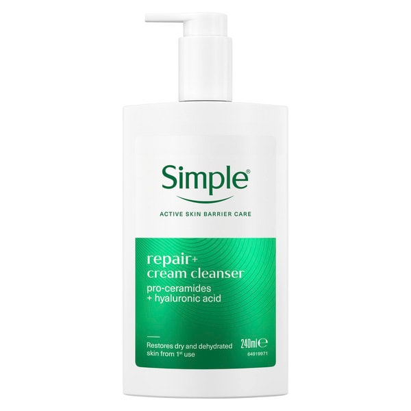 Simple Face Crm Cleanser Repair+ 240Ml