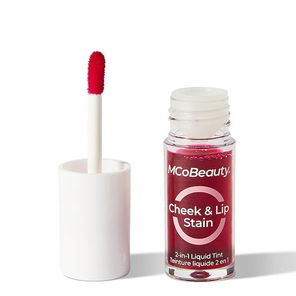 MCoBeauty Cheek & Lip Stain - Rosy Red