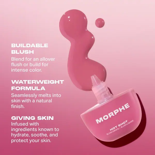 Morphe Hot Shot Blush Drops - Flex Symbol
