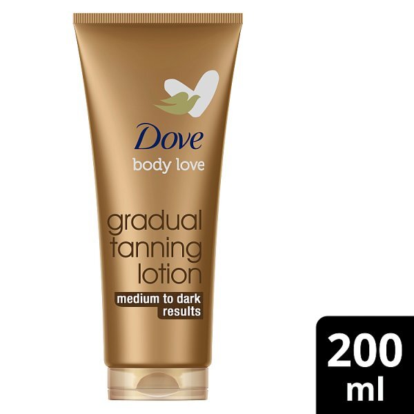 Dove Summer Revived Medium to Dark Gradual Tanning Lotion 200 ml