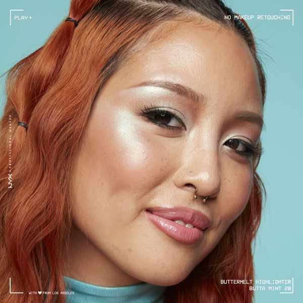 NYX Professional Makeup Buttermelt Highlighter Butta Mint