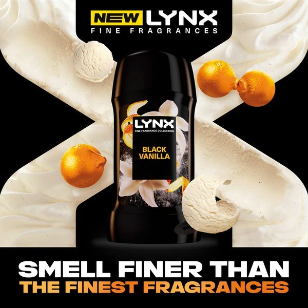 Lynx Black Vanilla 72H Fine Fragrance Deodorant Stick 50Ml