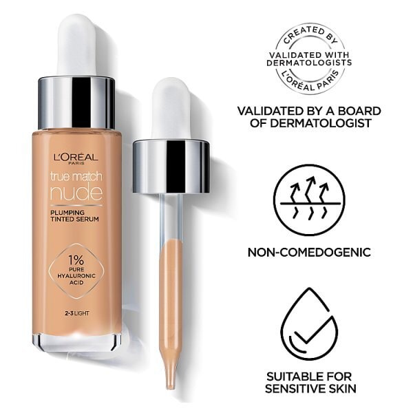 L'Oréal Paris True Match Nude Tinted Serum 10-12 Very Deep