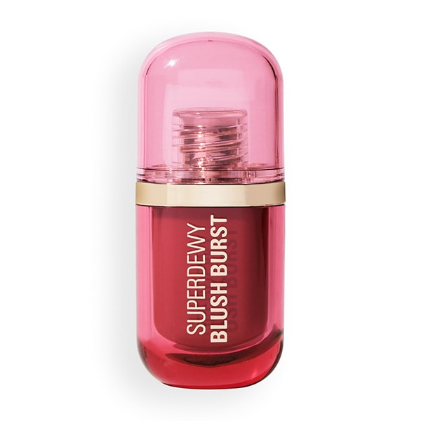Revolution Superdewy Liquid Blush Burst Rose all Day Dusty Pink