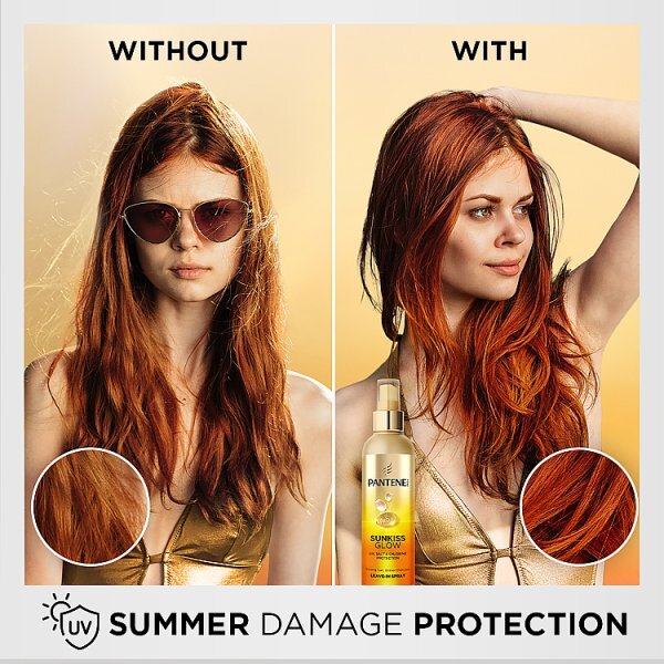 Pantene Prov Sunkiss Glow Hair Uv Protecting Leave-In 200Ml.