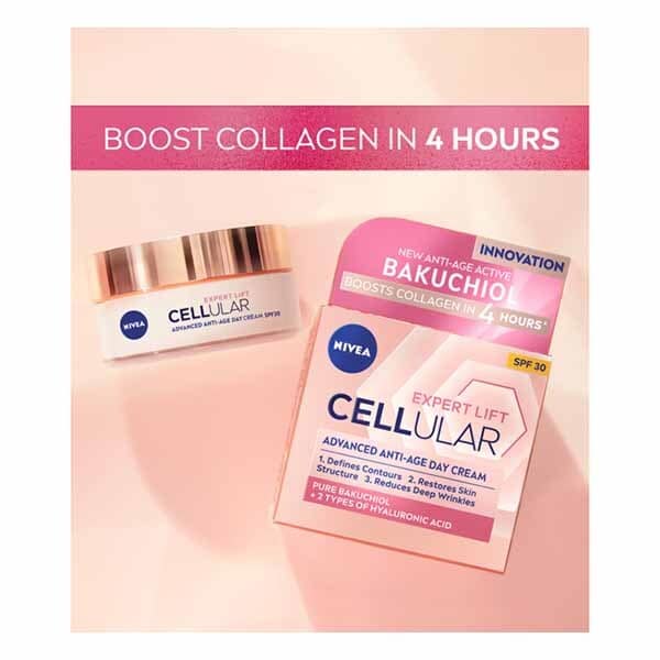 NIVEA Cellular Anti-Age Day Cream with Bakuchiol SPF30 50ml