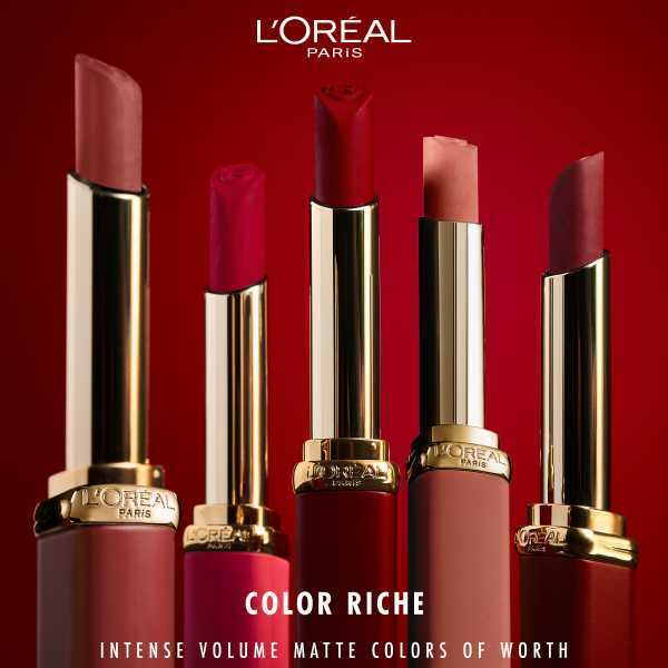 L'Oréal Paris Color Riche Volume Matte Lipstick 300 Rouge Confident
