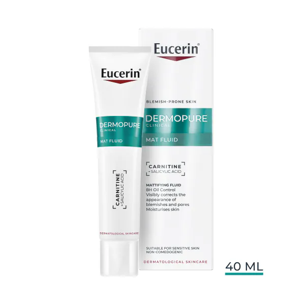 Eucerin Dermopure Clinical Mattifying Face Fluid 40Ml