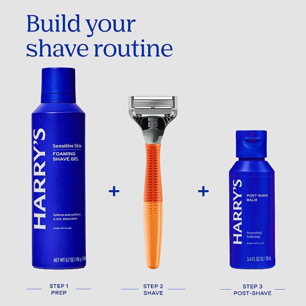 Harry's Truman Razor + Blade - Indigo Blue