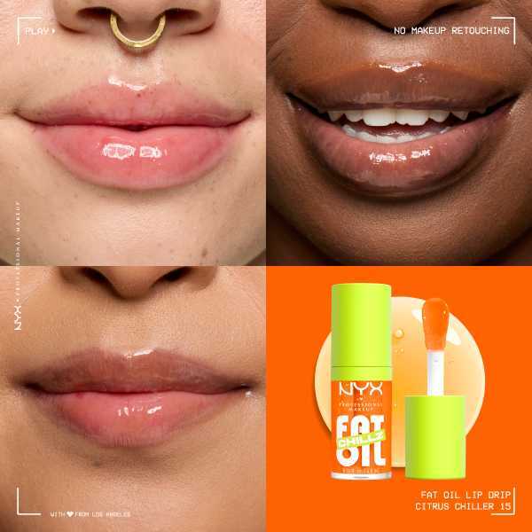 NYX Professional Makeup Fat Oil Lip Drip Citrus Chiller