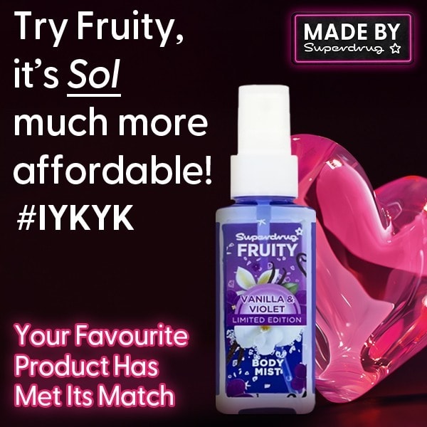 Fruity Mist Vanilla & Violet 100ml