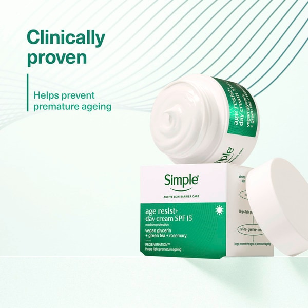 Simple Face Cream Ageres Day Spf15 50Ml