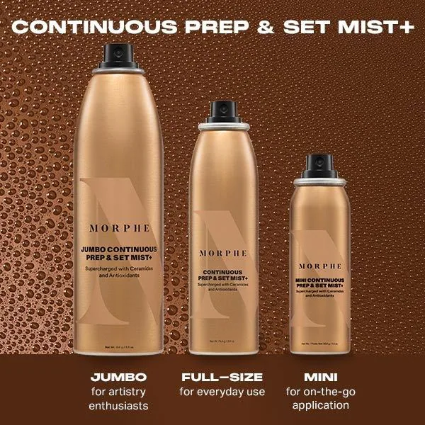 Morphe Jumbo Continuous Prep & Set Mist+