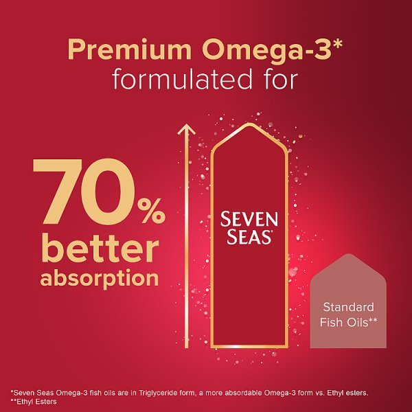 Seven Seas Omega-3 Max Strength with Vitamin D