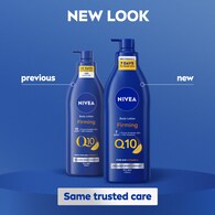 NIVEA Q10 + Vitamin C Firming Body Lotion for Dry Skin 400ml