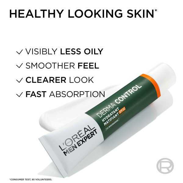 L'Oréal Men Expert Derma Control Moisturiser With Spf30 40ml