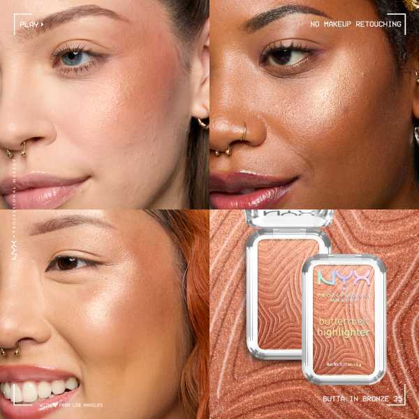 NYX Professional Makeup Buttermelt Highlighter Butta Bronze