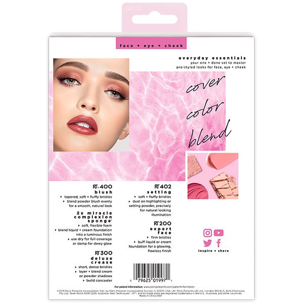 Real Techniques Everyday Essentials Plus Pack