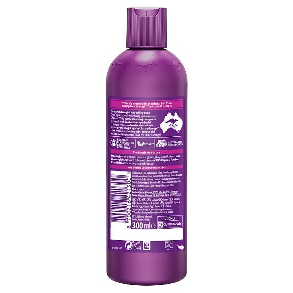 Aussie SOS Repair & Revive Shampoo 300ml