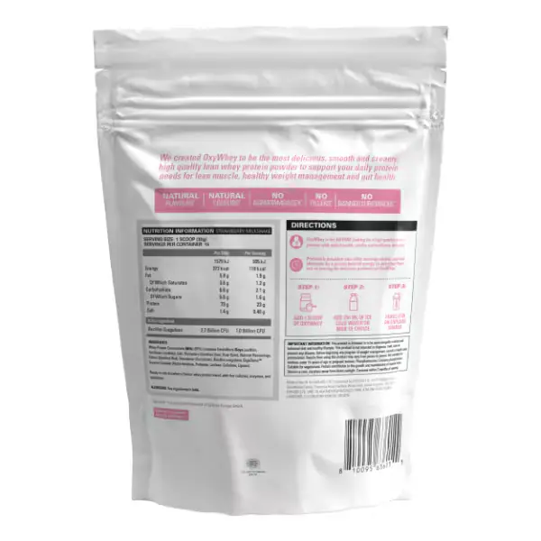 EHPlabs OxyWhey Strawberry Protein Powder 15 Serve