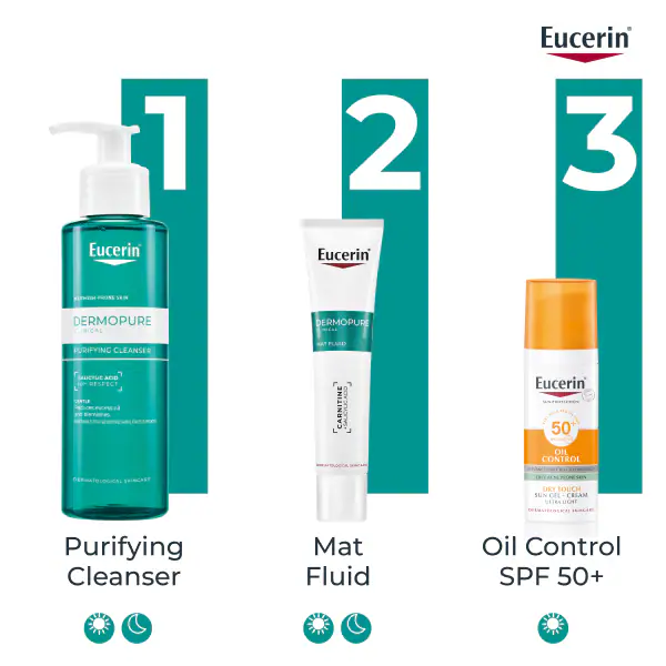 Eucerin Dermopure Clinical Mattifying Face Fluid 40Ml