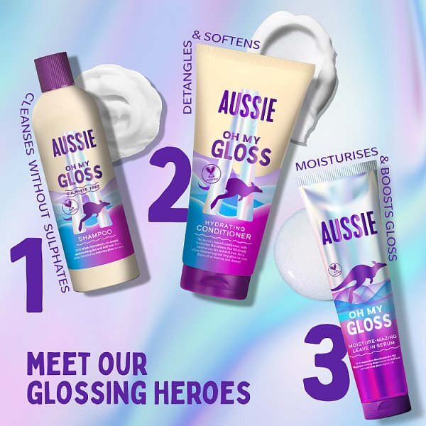 Aussie Oh My Gloss Base Hair Treatments 160Ml