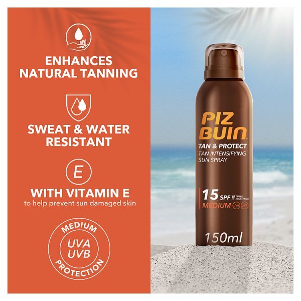 Piz Buin Tan Accelerating SPF15 150ml
