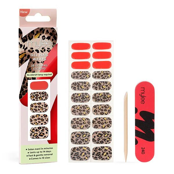 Mylee Gel Nail Wraps Wild Things
