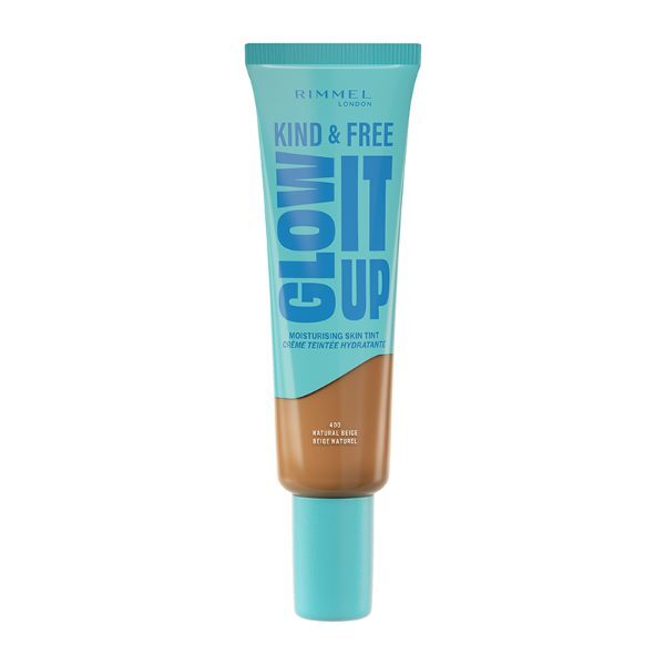 Rimmel Kind & Free Glow It Up Hydrating Skin Tint 400 Natural Beige