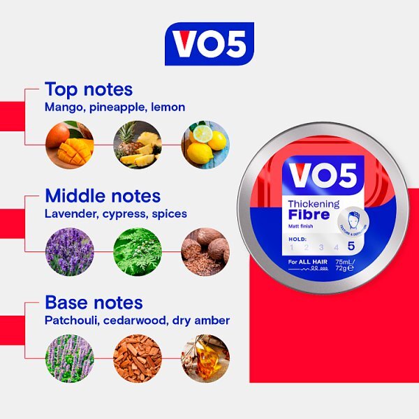 VO5 Hair Fibre Matt 75ml