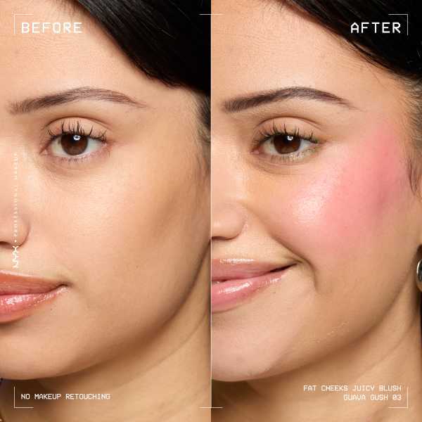 Nyx Professional Makeup Fat Cheeks Blush Guava Gush