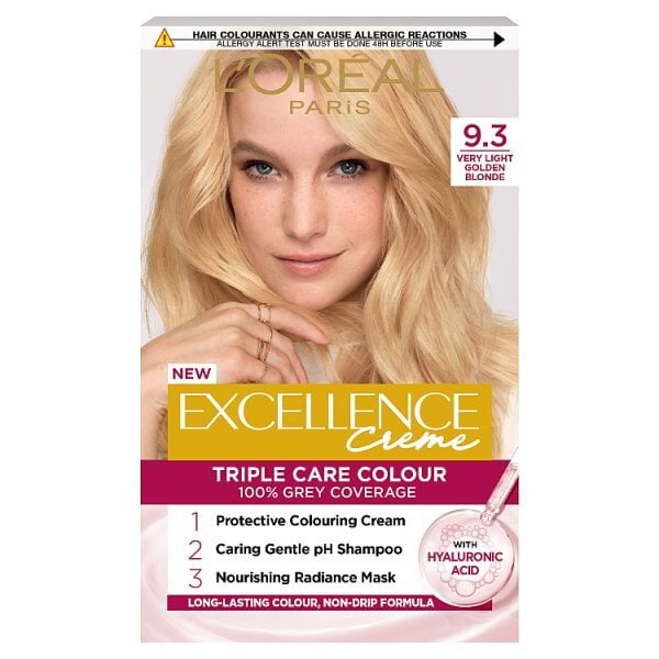 Excellence Creme 9.3 Very Light Golden Blonde Hair Dye