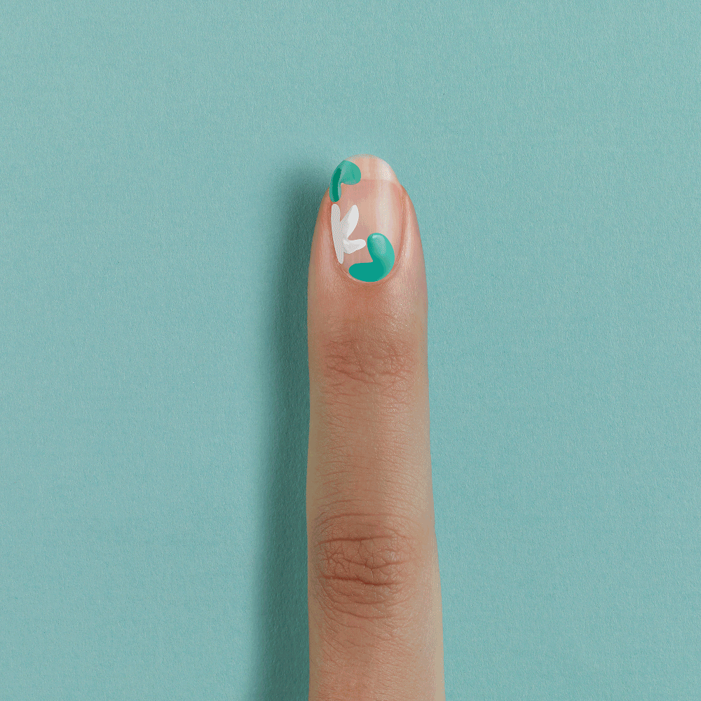 Floral Nail Art 3