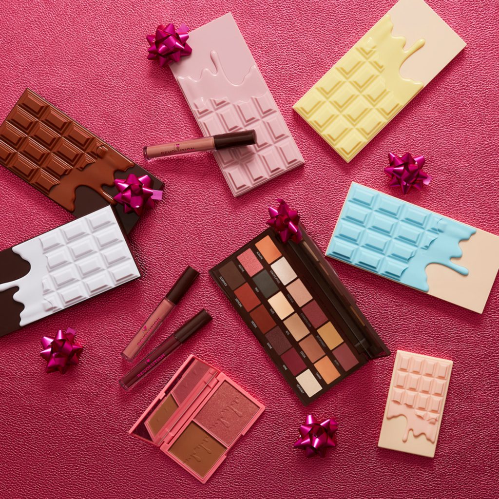 Revolution chocolate eyeshadow collection