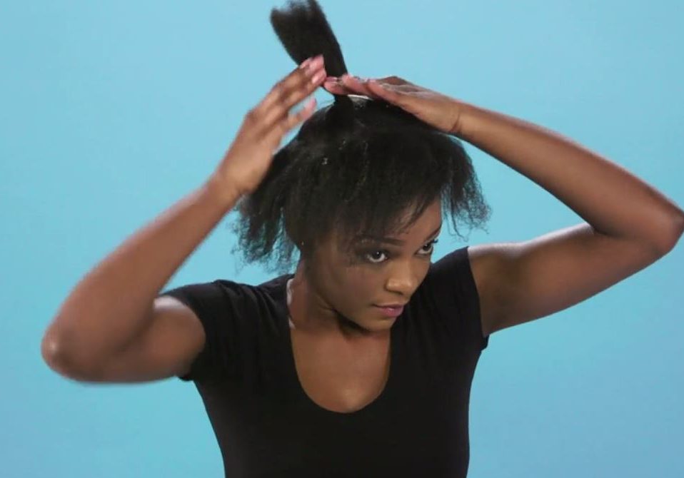 How to Get a Sleek Bun On Black Natural Hair